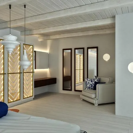 Katikies Mykonos - The Leading Of The World 酒店 Agios Ioannis Diakoftis