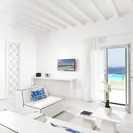 Katikies Mykonos - The Leading Of The World 酒店 Agios Ioannis Diakoftis