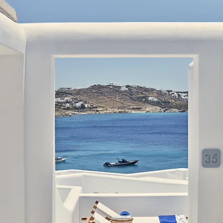 호텔 Katikies Mykonos - The Leading Of The World Agios Ioannis Diakoftis